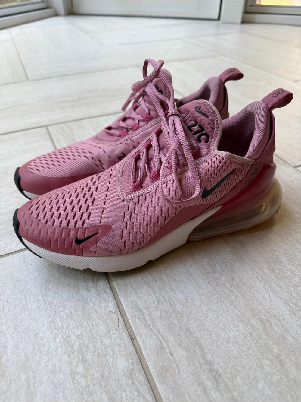 Nike Women’s Pink Air Max 270 Sneakers